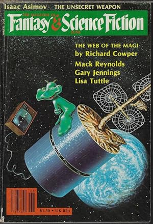 Imagen del vendedor de The Magazine of FANTASY AND SCIENCE FICTION (F&SF): June 1980 a la venta por Books from the Crypt