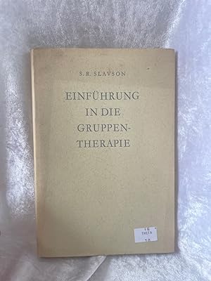 Imagen del vendedor de Einfhrung in die Gruppentherapie a la venta por Antiquariat Jochen Mohr -Books and Mohr-