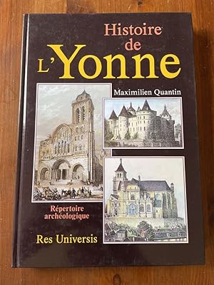 Seller image for Histoire de l'Yonne, Rpertoire archologique for sale by Librairie des Possibles