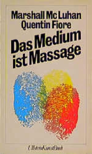Bild des Verkufers fr Das Medium ist Massage zum Verkauf von Studibuch