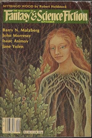 Seller image for The Magazine of FANTASY AND SCIENCE FICTION (F&SF): September, Sept. 1981 ("Mythago Wood") for sale by Books from the Crypt