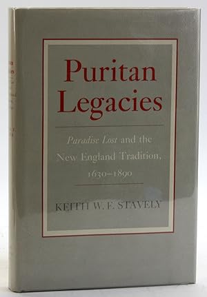 Seller image for PURITAN LEGACIES:   "Paradise Lost    and the New England Tradition, 1630-1890 for sale by Arches Bookhouse