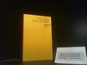 Nathan der Weise : ein dramatisches Gedicht in 5 Aufzügen. Anm. von Peter von Düffel / Reclams Un...