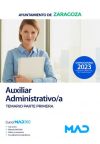 Auxiliar Administrativo/a. Temario parte primera. Ayuntamiento de Zaragoza