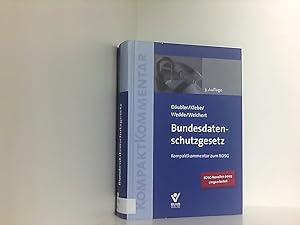 Bild des Verkufers fr Bundesdatenschutzgesetz: Kompaktkommentar zum BDSG und anderen Gesetzen Kompaktkommentar zum BDSG ; [BDSG-Novellen 2009 eingearbeitet] zum Verkauf von Book Broker