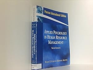 Image du vendeur pour Applied Psychology in Human Resource Management: International Edition mis en vente par Book Broker