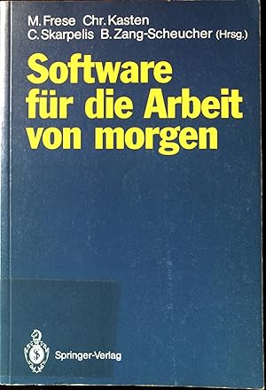 Image du vendeur pour Software fr die Arbeit von morgen : Bilanz und Perspektiven anwendungsorientierter Forschung. mis en vente par books4less (Versandantiquariat Petra Gros GmbH & Co. KG)