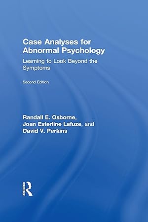 Image du vendeur pour Osborne, R: Case Analyses for Abnormal Psychology mis en vente par moluna