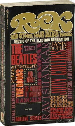 Immagine del venditore per Rock and Other Four Letter Words: Music of the Electric Generation (First Edition) venduto da Royal Books, Inc., ABAA