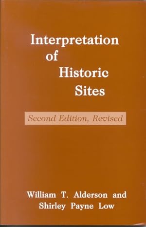Bild des Verkufers fr Interpretation of Historic Sites zum Verkauf von GreatBookPrices