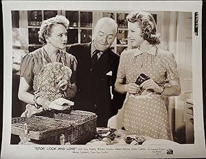 Seller image for Stop, Look and Love 8 X 10 Still 1939 Minna Gombell, William Frawley, Jean Rogers for sale by AcornBooksNH