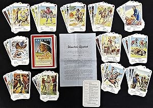 "Winnetou Quartett" - Kartenspiel / Card game / Spielkarten / carte da gioco / cartes à jouer / j...