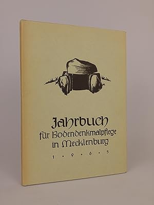 Jahrbuch Bodendenkmalpflege in Mecklenburg 1965