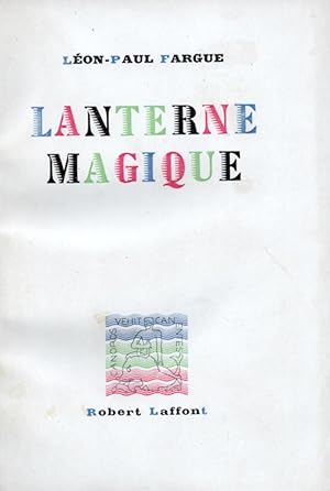 Image du vendeur pour Lanterne magique. mis en vente par Librairie Jean-Yves Lacroix