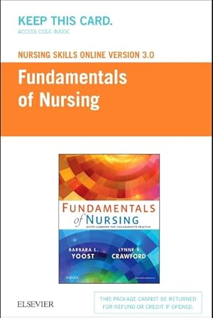 Seller image for Nursing Skills Online Version 3.0 for Fundamentals of Nursing Access Card for sale by GreatBookPrices