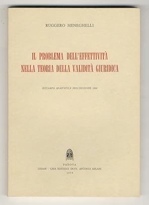 Il problema dell'effettività nella teoria della validità giuridica.