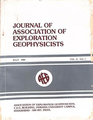 Seller image for Journal Of Association Of Exploration Geophysicists VOL. X NO. 3 for sale by Majestic Books