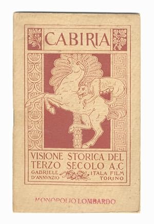 Cabiria. Visione storica del terzo secolo a.C.