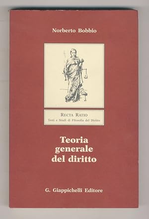 Teoria generale del diritto.