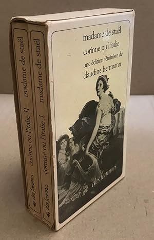 Image du vendeur pour Corinne ou l'italie / coffre de 2 tomes mis en vente par librairie philippe arnaiz