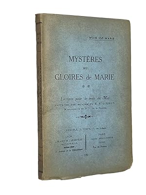 Imagen del vendedor de Mystres et gloires de Marie a la venta por Librairie Douin