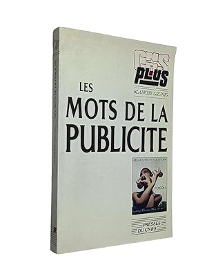 Imagen del vendedor de Les mots de la publicit a la venta por Librairie Douin