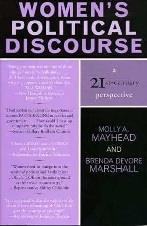 Imagen del vendedor de Women's Political Discourse : A 21st Century Perspective a la venta por GreatBookPrices