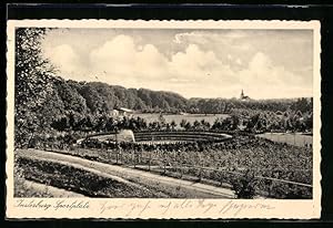 Ansichtskarte Insterburg, Blick auf den Schlossplatz