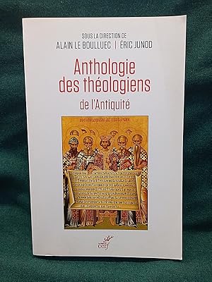 Bild des Verkufers fr Anthologie des thologiens de l'Antiquit. zum Verkauf von Librairie Pierre BRUNET