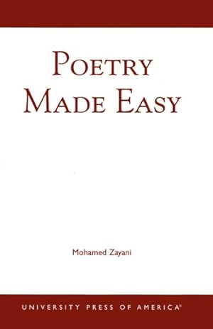 Image du vendeur pour Poetry Made Easy mis en vente par GreatBookPrices