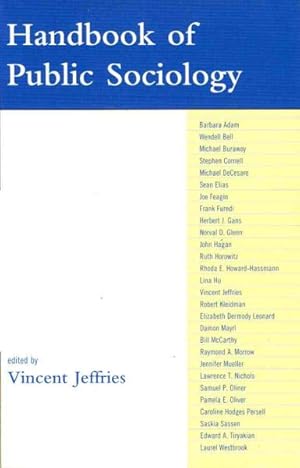 Image du vendeur pour Handbook of Public Sociology mis en vente par GreatBookPrices