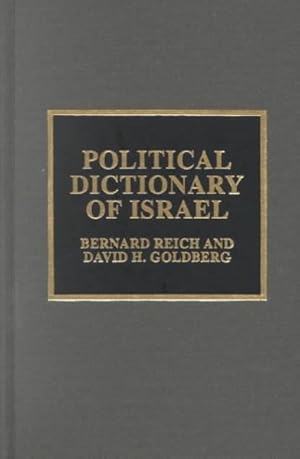 Bild des Verkufers fr Political Dictionary of Israel zum Verkauf von GreatBookPrices