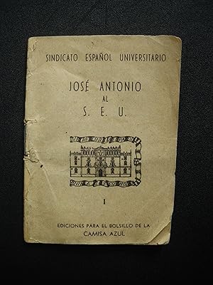 Imagen del vendedor de Jos Antonio al SEU (Sindicato Espaol Universitario) a la venta por Vrtigo Libros