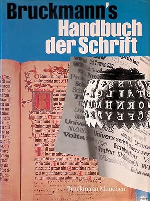 Bild des Verkufers fr Bruckmann's Handbuch der Schrift zum Verkauf von Klondyke