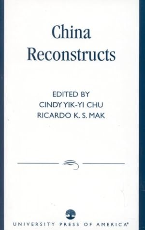 Seller image for China Reconstructs for sale by GreatBookPrices