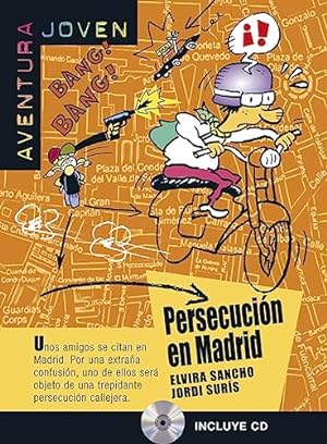 Seller image for Aventura Joven: Persecucion en Madrid + audio CD (A1) (Aventura joven Nivel A1) for sale by WeBuyBooks