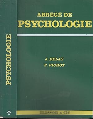 Imagen del vendedor de Abrg de psychologie a la venta por PRISCA