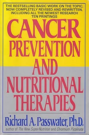 Bild des Verkufers fr Cancer Prevention and Nutritional Therapies zum Verkauf von WeBuyBooks