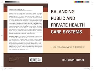 Seller image for Balancing Public and Private Health Care Systems : The Sub-Saharan African Experience for sale by GreatBookPrices