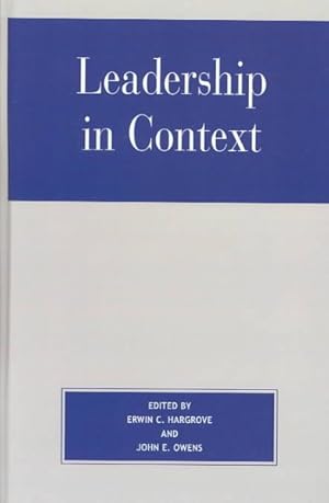 Seller image for Leadership in Context for sale by GreatBookPrices
