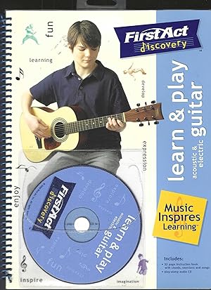 Seller image for Learn & Play Acoustic & Electrical Guitar: Young Beginners (FirstAct Discovery, Play-along CD and instruction book with chords, exercises and songs) for sale by Vada's Book Store