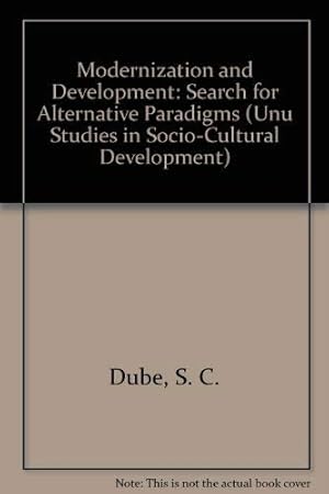 Seller image for Modernisation & Development (Unu Studies in Socio-Cultural Development) for sale by WeBuyBooks