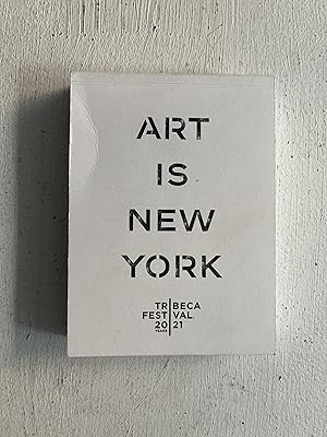 Seller image for Art is New York / New York is Art: Book of postcards commemorating Tribeca Film Festival's 20th Anniversary for sale by Aeon Bookstore