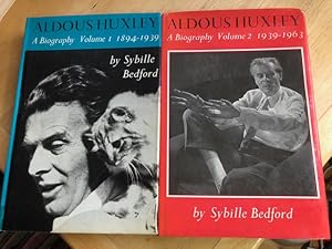 Seller image for Aldous Huxley: A Biography Vols I and 2 for sale by In Other Words Books