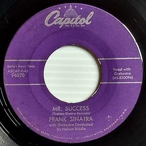 Imagen del vendedor de Mr. Success / Sleep Warm [7" 45 rpm Single] a la venta por Kayleighbug Books, IOBA