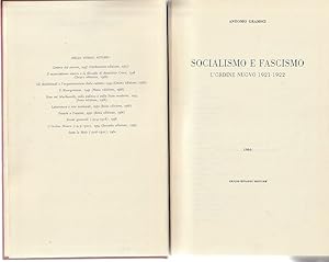 Seller image for Opere di Antonio Gramsci 2. Socialismo e fascismo: L'Ordine Nuovo 1921-1922, for sale by L'Odeur du Book