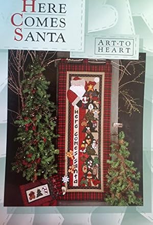 Bild des Verkufers fr Here Comes Santa: Art to Heart Quilt, Applique, Embridery Craft Book zum Verkauf von Reliant Bookstore