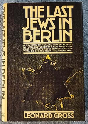 Image du vendeur pour The Last Jews in Berlin mis en vente par Trouve Books