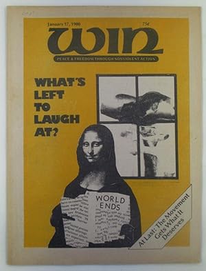 Image du vendeur pour WIN Magazine. January 17, 1980 mis en vente par Mare Booksellers ABAA, IOBA