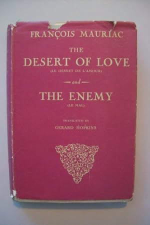 Seller image for The Desert of Love and The Enemy for sale by WeBuyBooks